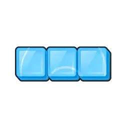 Ⅲ型驱动 · 横向 3 格 · 蓝